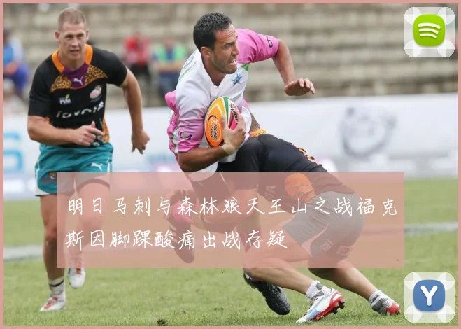 明日马刺与森林狼天王山之战福克斯因脚踝酸痛出战存疑